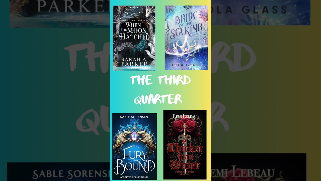 #booktube #yearlongtbr #fantasybooks #romancebooks let&rsquo;s see how many of these actually get read