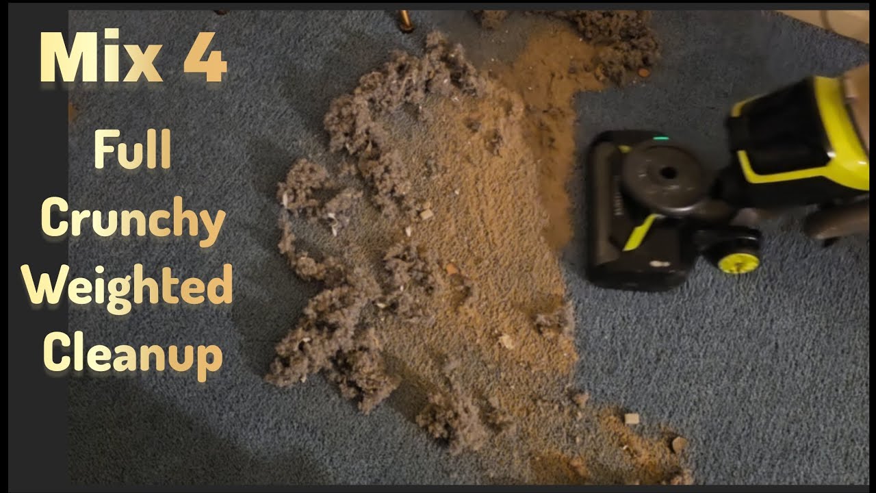 Full Mess Test Crunchy Cleanup w/ Kenmore | Fluffiest Natural Dirt Crunch Mix Yet | ASMR Vacuum 