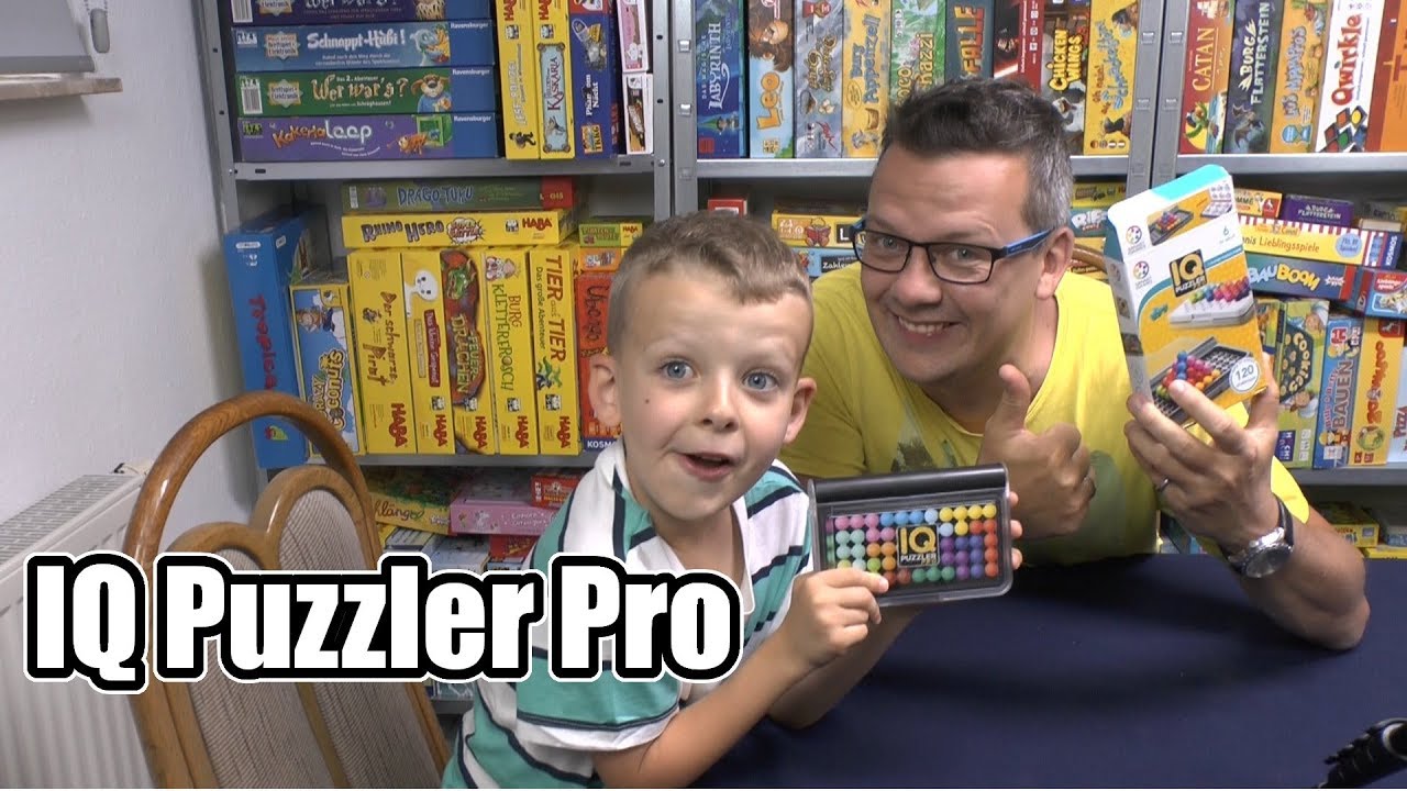 IQ Puzzler Pro (Smart Games) - ab 6 Jahre ... aktuell unser Favorit unter den Logikspielen