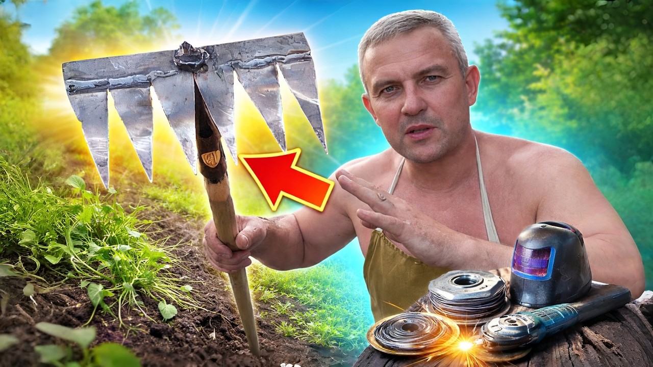 Грабли для прополки своими руками