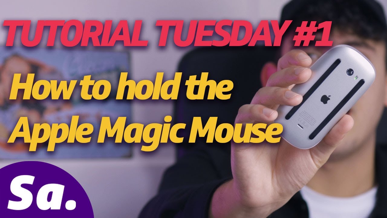 HOW TO HOLD THE APPLE MAGIC MOUSE | Tutorial Tuesday #1