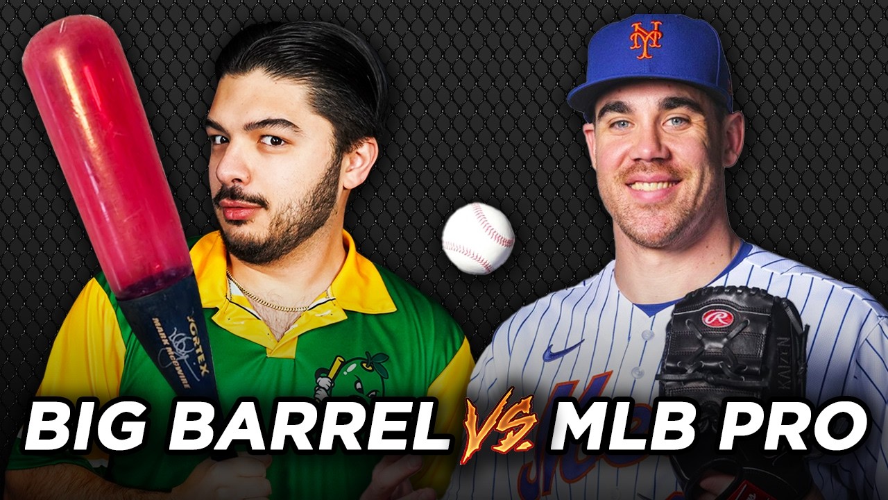 I Challenged an MLB Pitcher (while using Power-Ups)