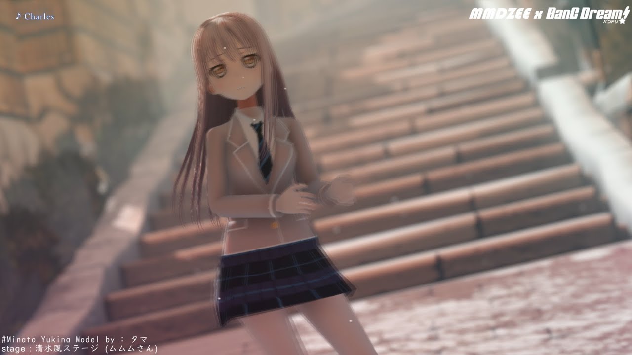 【MMD】Roselia | Charlesシャルル