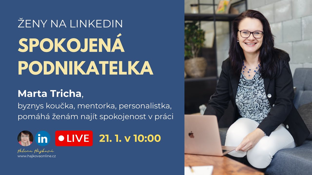 Spokojen&aacute; podnikatelka |  Rozhovor s Martou Tricha | Ženy na LinkedIn