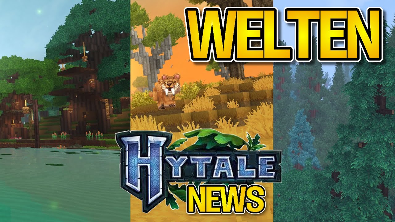 ● SO werden die WELT, die BIOME, die ZONEN und die LANDSCHAFTEN IN HYTALE AUSSEHEN! || Hytale News ●