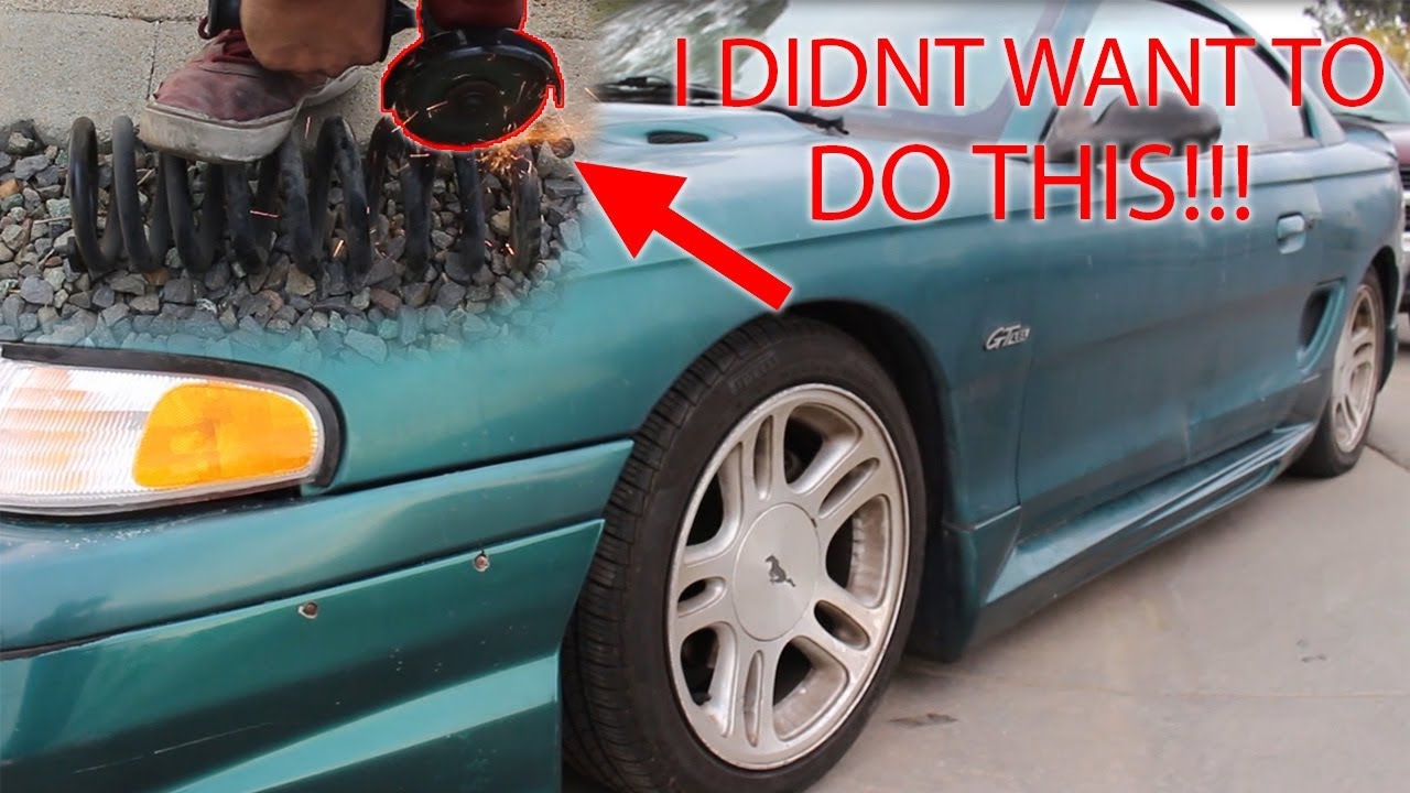 Lowering My Car For FREE!!!!!! (Bad Idea?!?!)