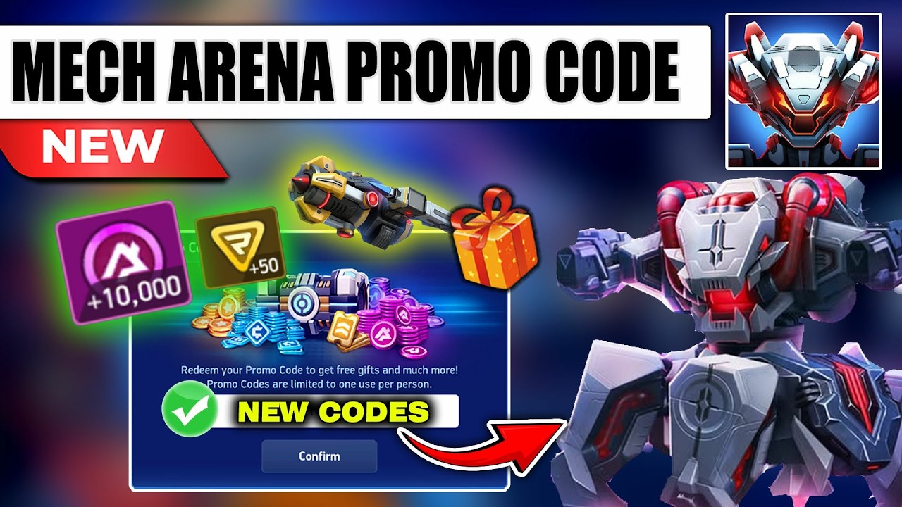 MECH ARENA PROMO CODES 2026 ✅ EXCLUSIVE REWARDS MECH ARENA CODE