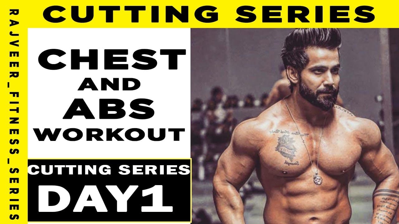 Chest And Abs Workout||How To Get Big Round Chest|| Cutting Series Day1