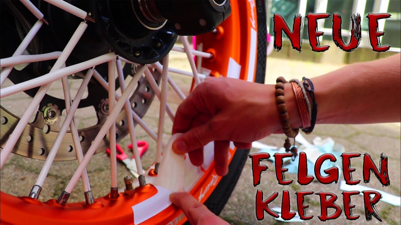 Neue Felgenrand-Aufkleber | Blackouts Bastelstube