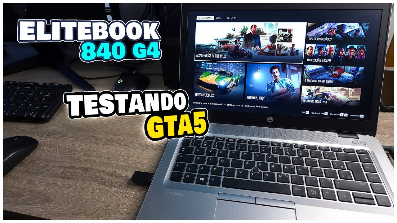 HP ELITEBOOK NO GTA5 i5 8GB