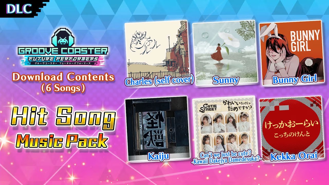 Groove Coaster Future Performance | DLC | Hit Song Music Pack