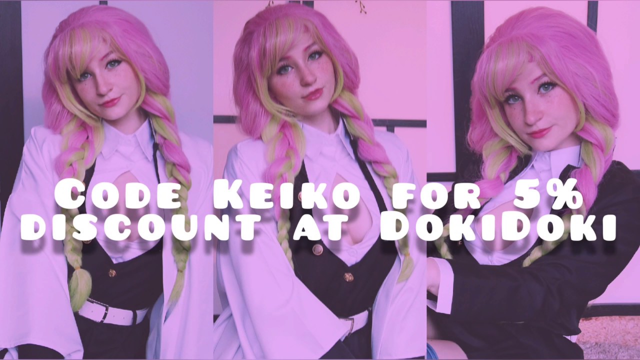 DokiDoki Mitsuri Kanroji wig Review 🌸