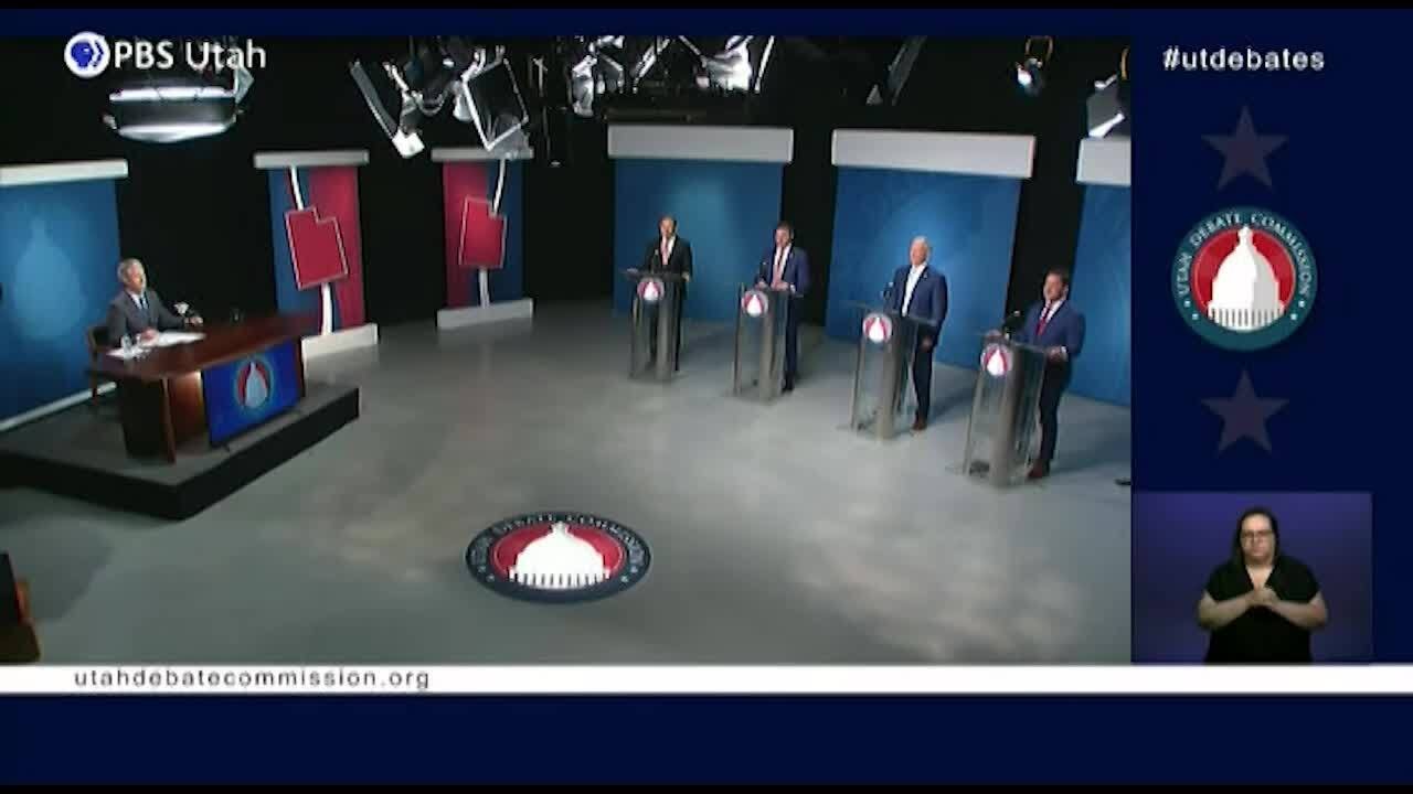 U.S. Senate Debate: John Curtis, Trent Staggs, Jason Walton, Brad Wilson