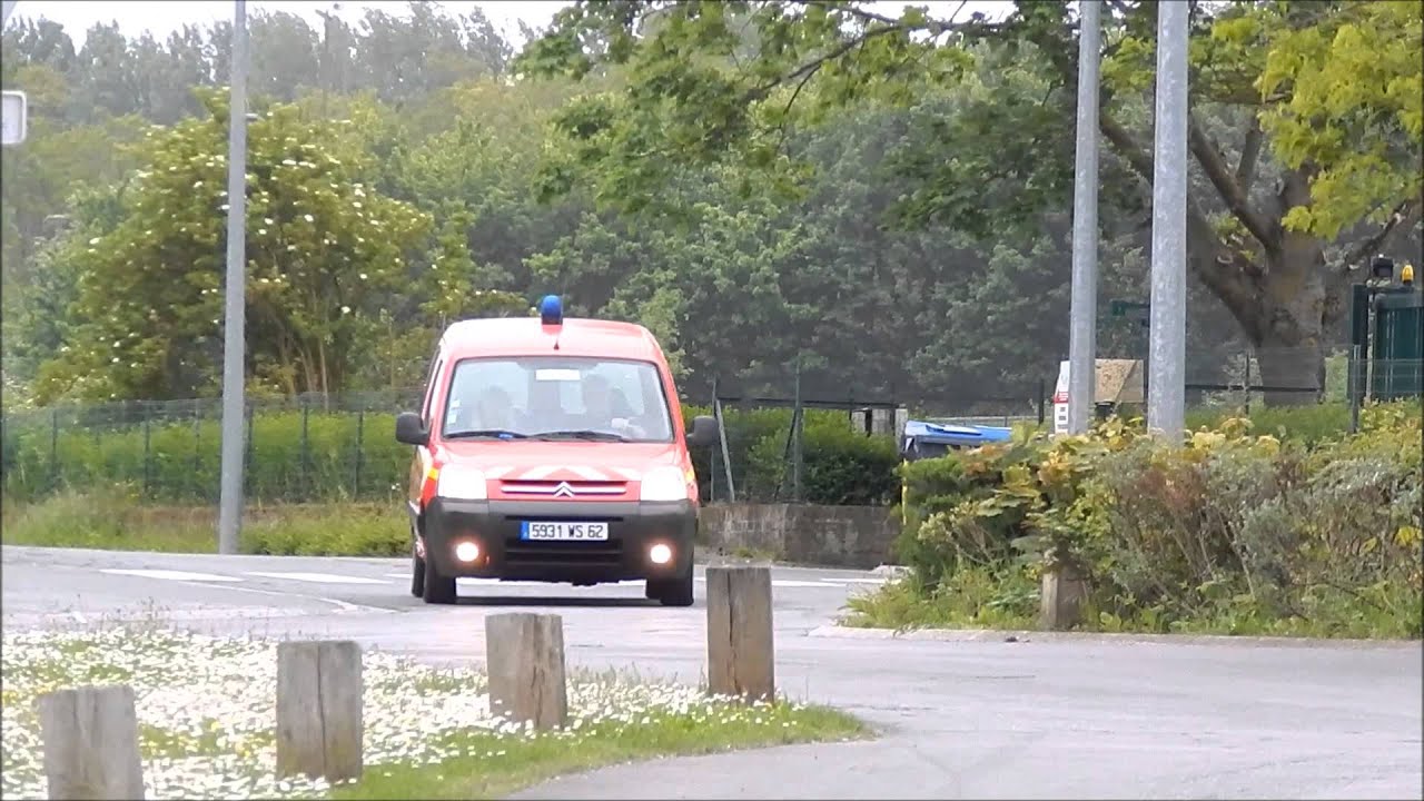 Départ VSAV 1 + VID Bully-les-Mines (62, Pompiers du Pas-de-Calais)