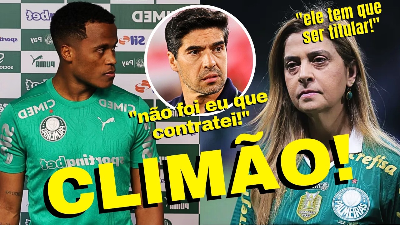 🔥 ABEL DISPARA: “CONTRATAÇÃO FOI DA LEILA” E AVISA QUE ARIAS SÓ JOGA SE MERECER NO CAMPO!