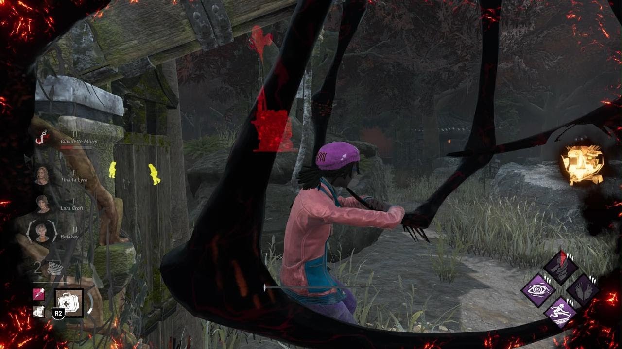 Dead by Daylight Nurse vs Claudette and pals