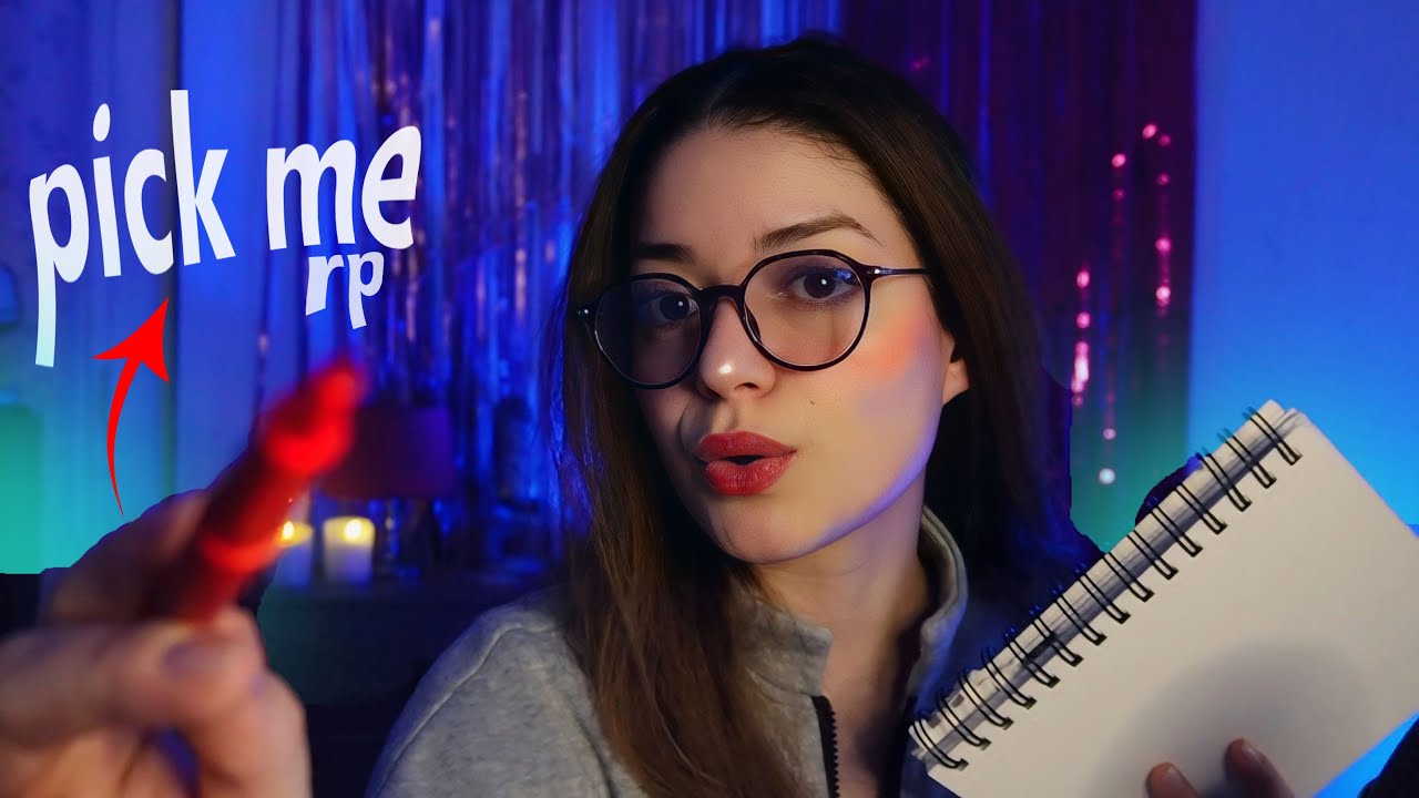 ASMR RP : Tu es en groupe d'art avec ta déléguée pick me... 🎨
