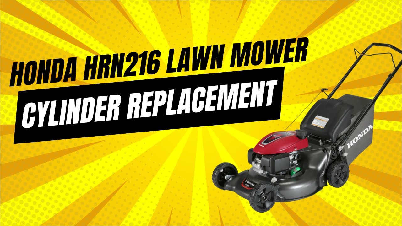Honda HRN216 Cylinder Replacement | Full Engine Tear-Down & Lawn Mower Repair