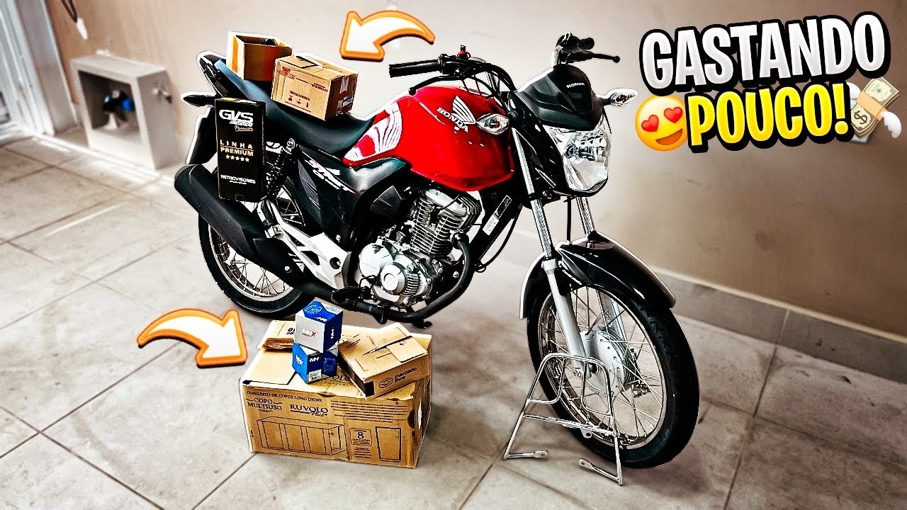 COMO DEIXAR SUA MOTO CHAVE GASTANDO POUCO START 2022