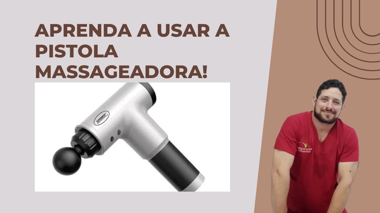 Como usar uma pistola de massagem