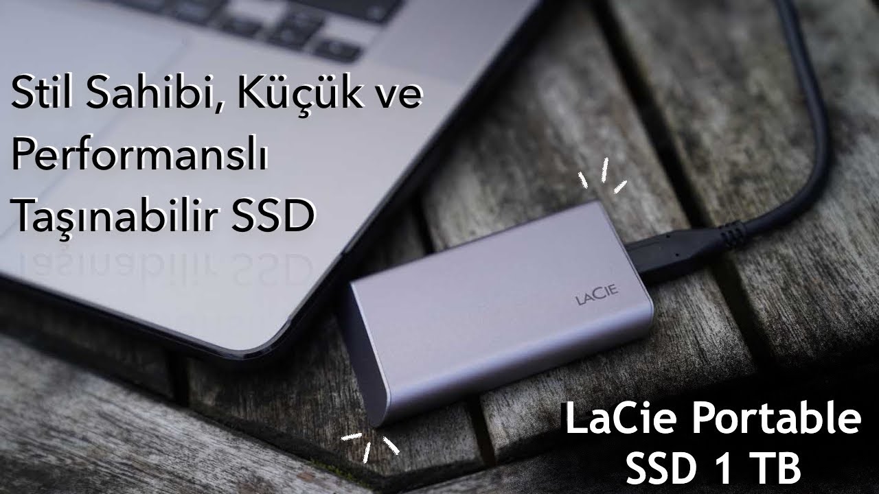 En Şık ve En Performanslı Taşınabilir SSD Disk Lacie Portable SSD 1 TB
