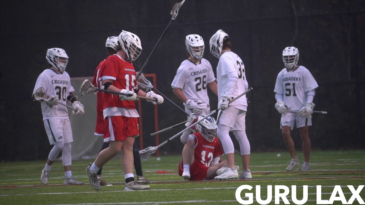 Cardinal Gibbons vs Sanderson High School Lacrosse Highlights