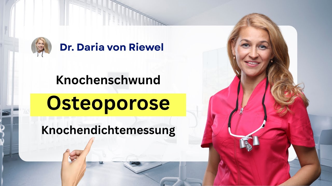 Osteoporose - Knochenschwund wirklich erkennen und richtig vorbeugen.