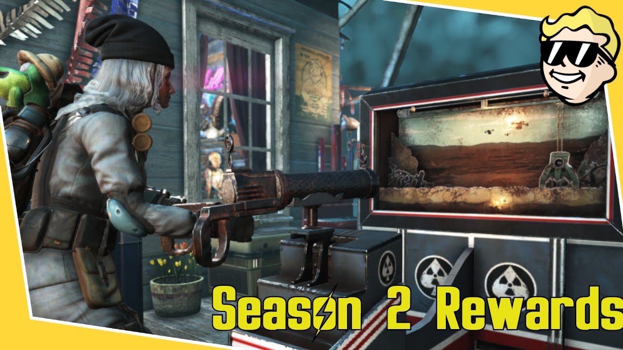 Fallout 76 - All Season 2 Rewards & Items (Armor Ace)