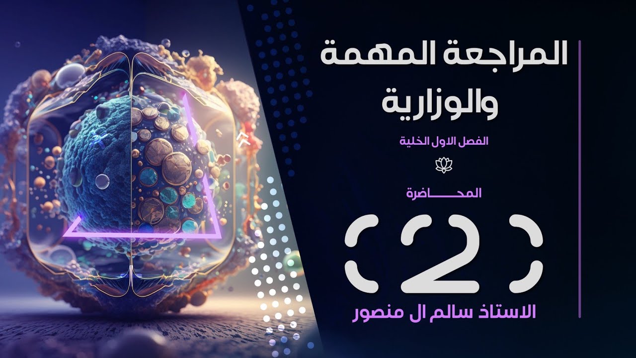 المراجعة ( الفصل الأول )  | محاضرة 2.