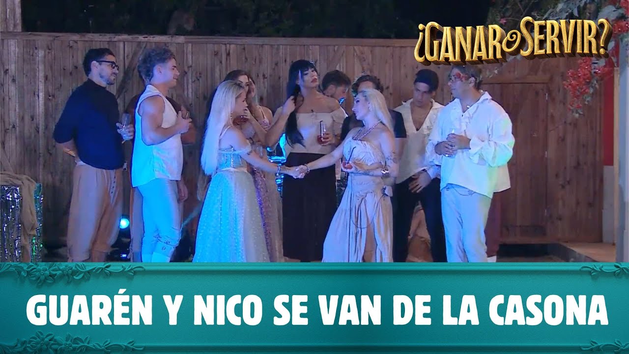 Guarén y Nico se van de la Casona | ¿Ganar o Servir? | Canal 13