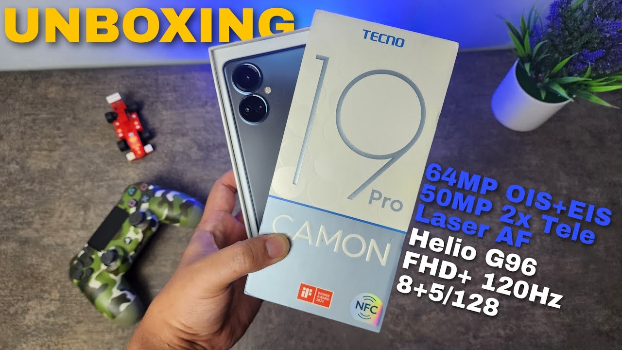 ECO BLACK NYA KEREN! UNBOXING Tecno Camon 19 Pro Indonesia - Preview Camera