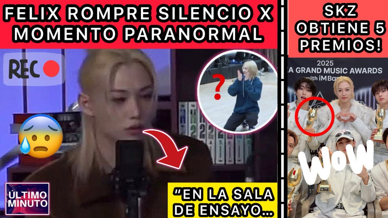ULTIMO MIN!🔴 FELIX ROMPE SILENCIO Y REVELO ESTO😰/SKZ SORPRENDE CON ESTOS PREMIOS😱/Noticiasdekpop