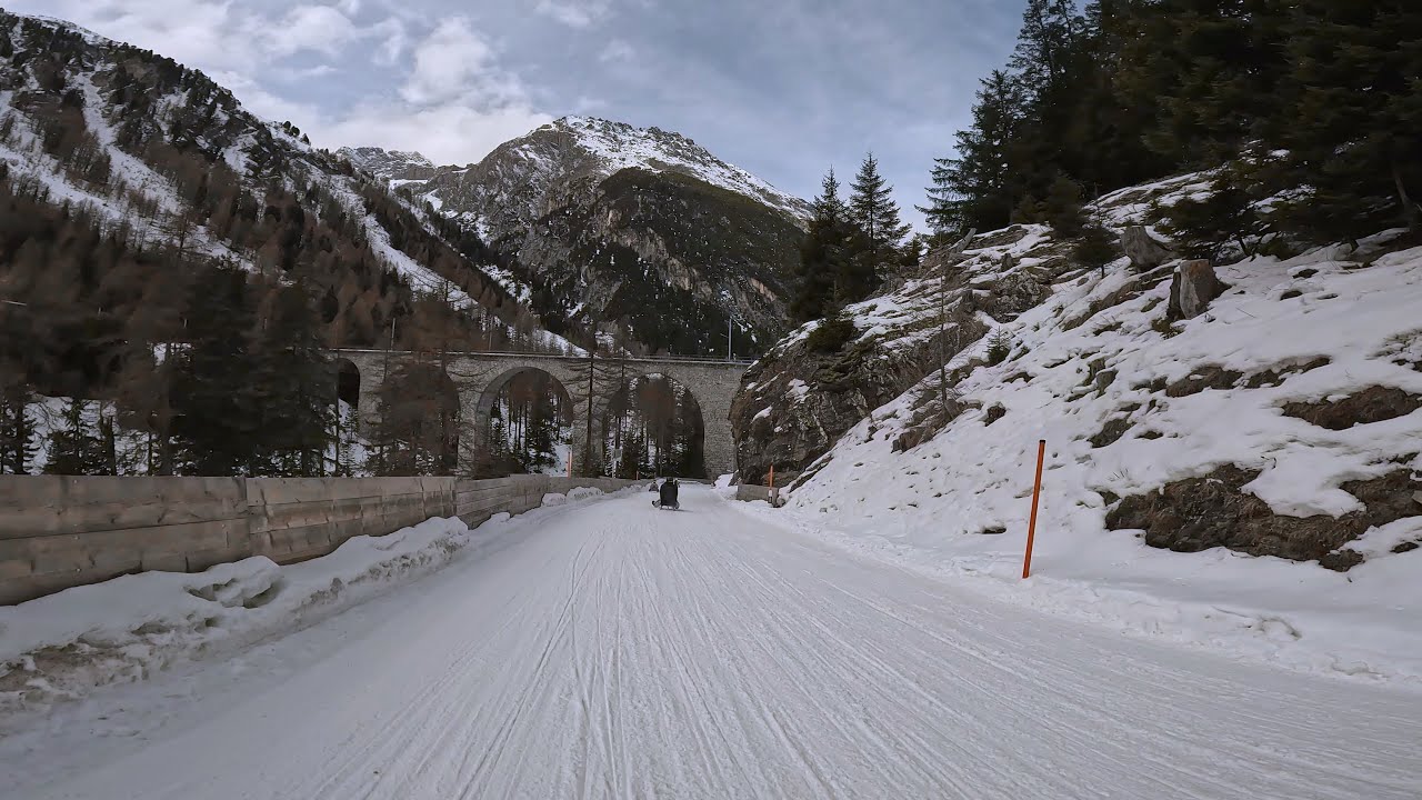 Sledging: Preda - Bergun