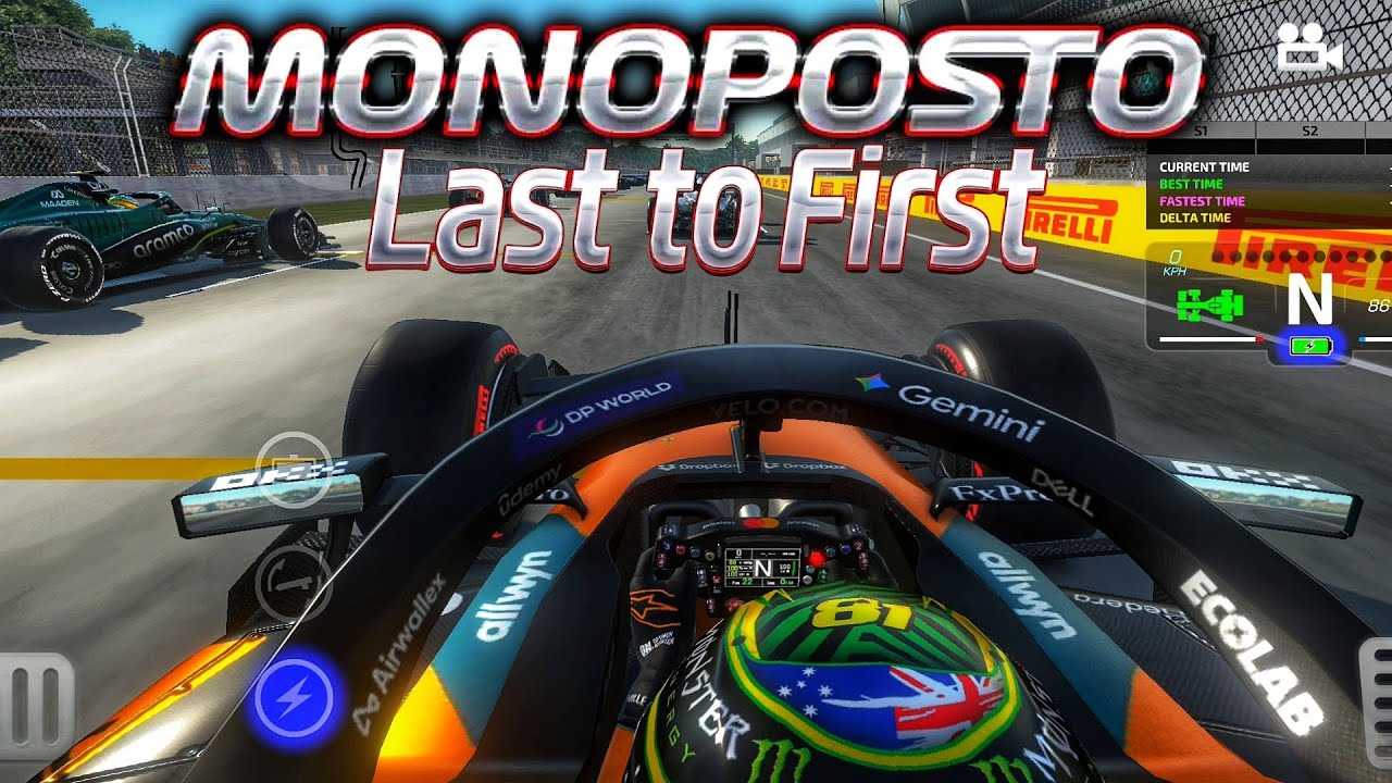 Last to First Challenge! 🦘 Australia GP with Oscar Piastri | Monoposto 2026