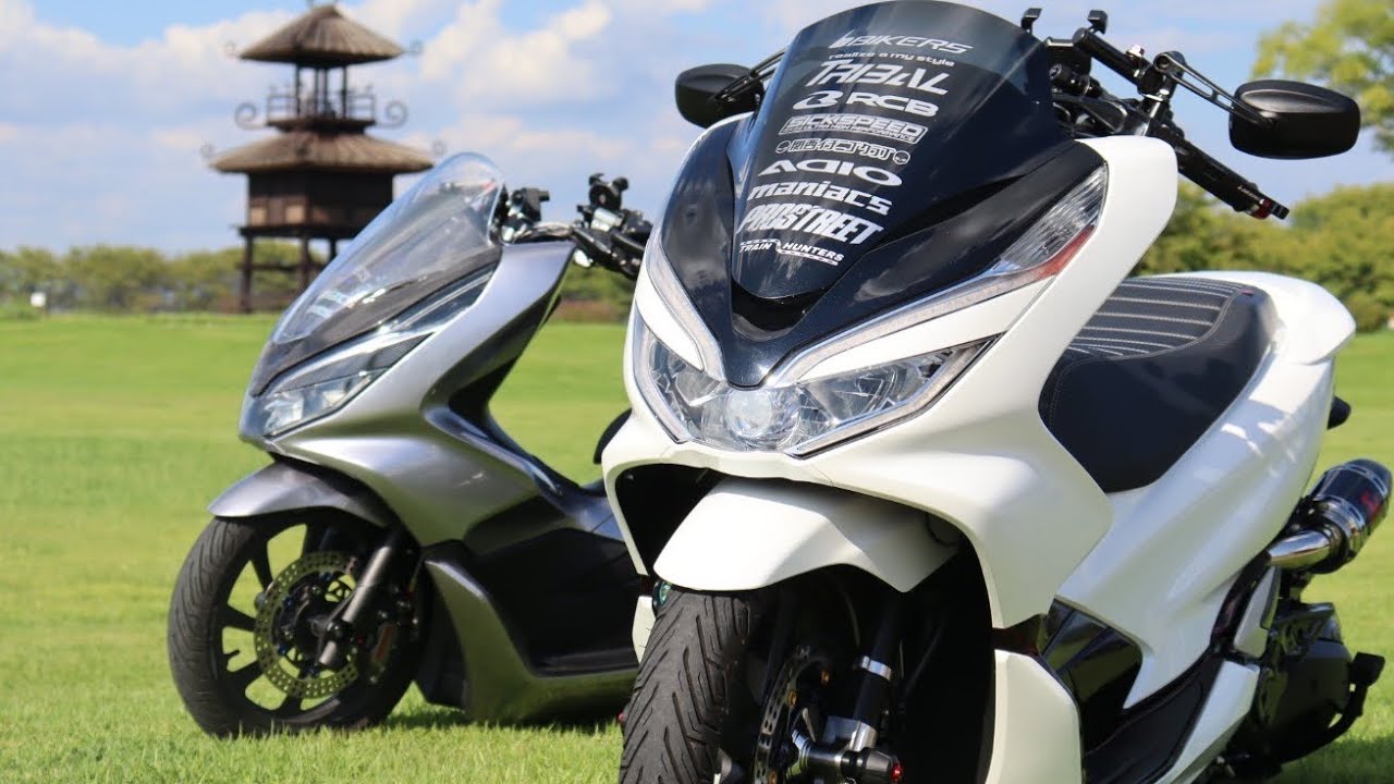 ライブ中継、PCXフルカスタム化された2台にカスタム内容聞いてみた✌️ I asked two fully customized PCXs about their customizations ✌️