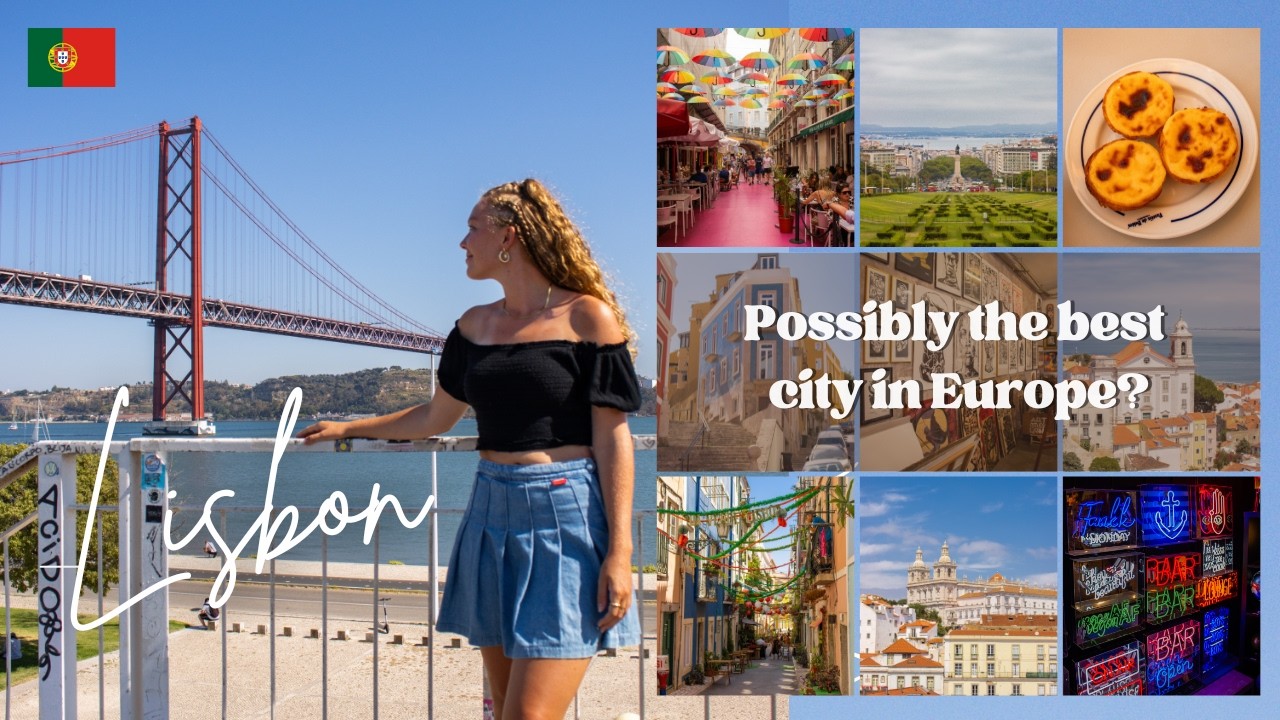 First time in the capital city of Portugal - Lisbon! (Backpacking around Europe Series) 🇵🇹🌁⛵️🍦