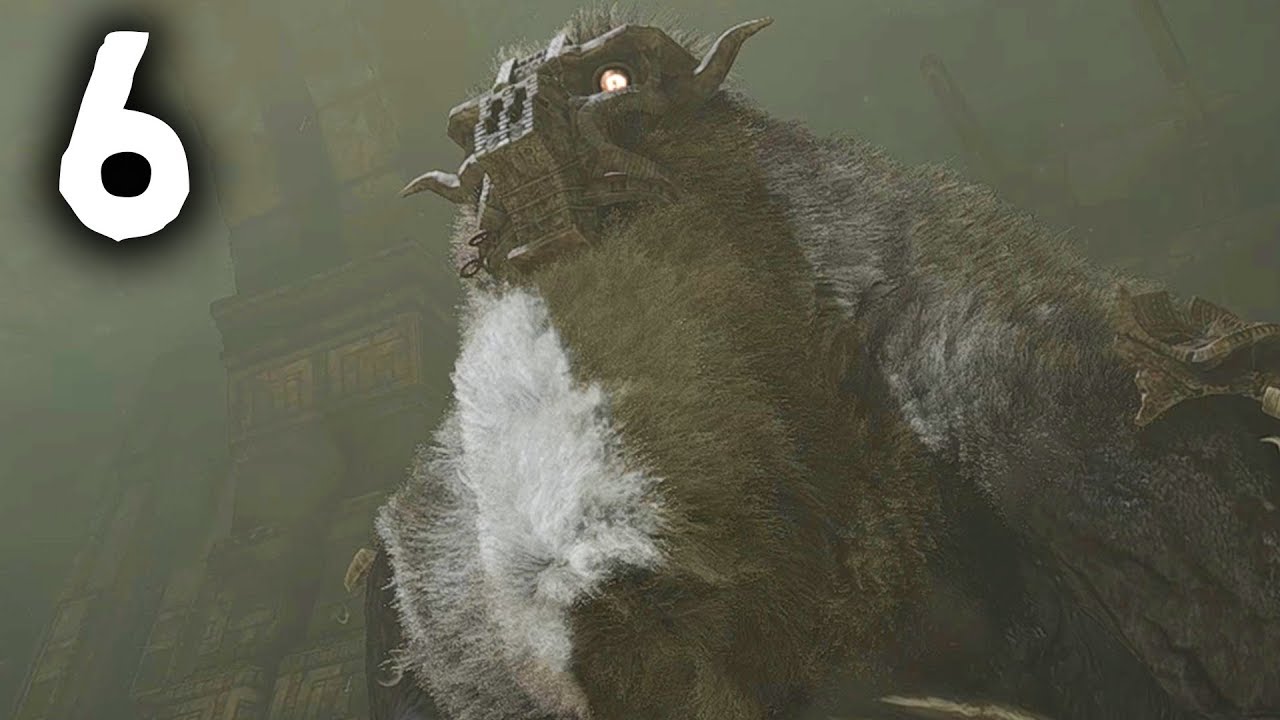 Shadow of the Colossus PS4 6th Colossus Gameplay Guide — Barba (режим производительности 60 кадро...