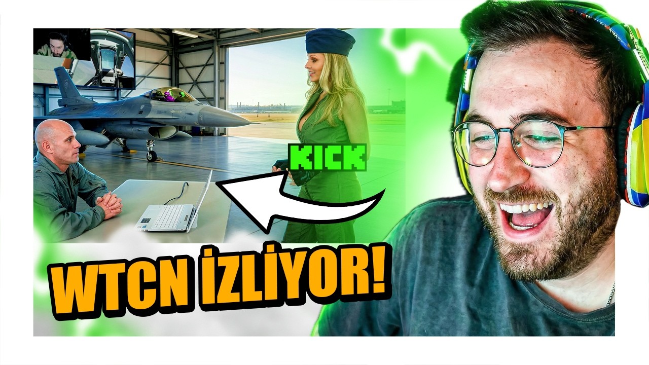 wtcn - İZLEYENE UÇAK KALDIRMAYI ÖĞRETEN KİCK EDİTİ İZLİYOR