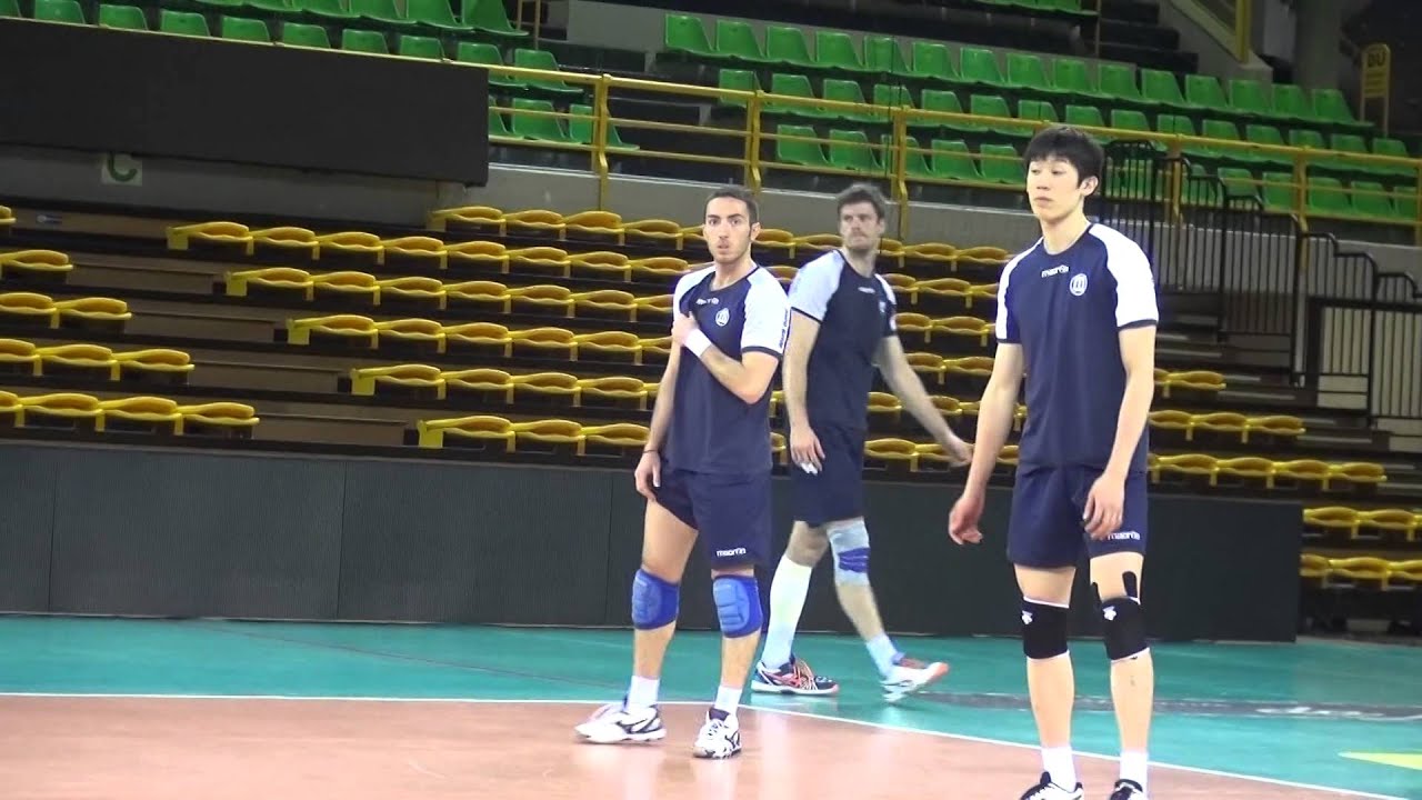 Parmareggio Modena Volley in allenamento