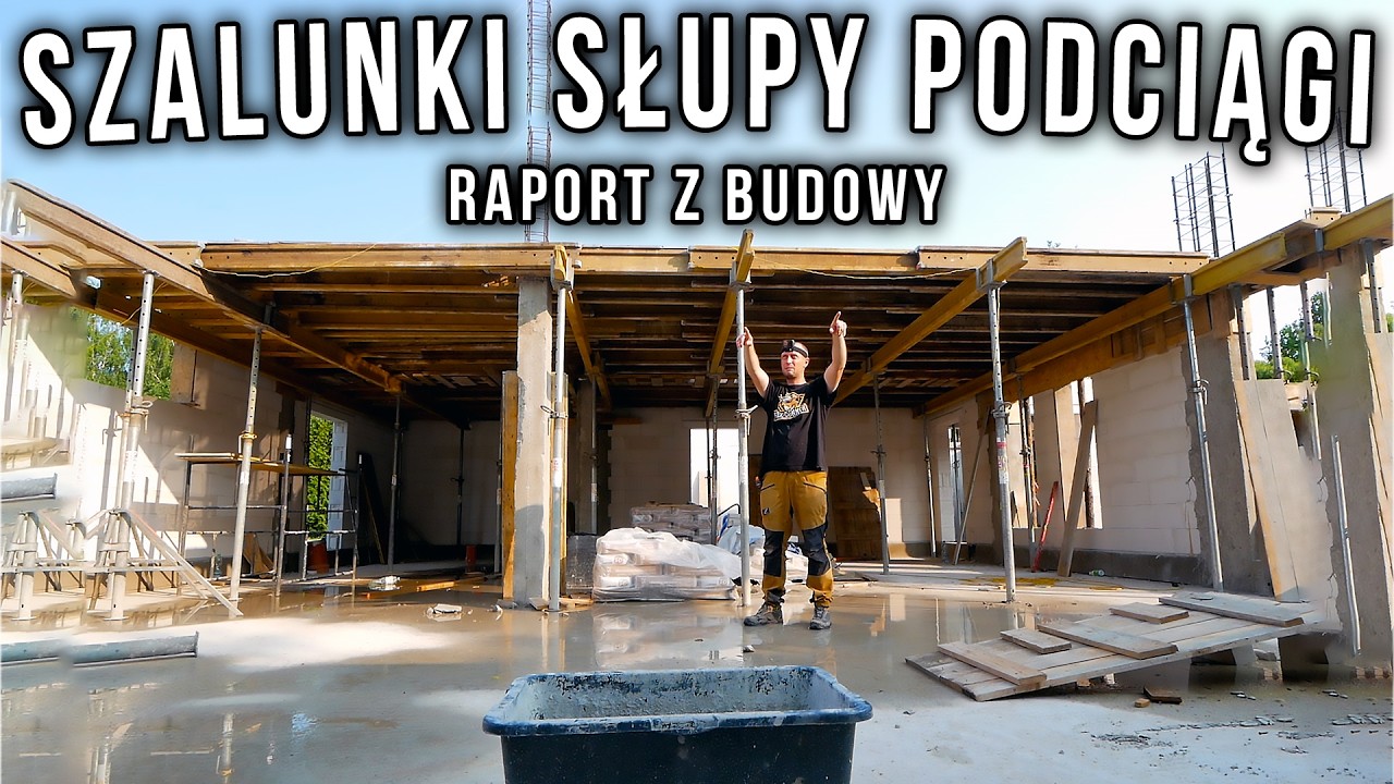 Ściany gotowe! Szalujemy strop + nasze patenty na budowie - Fox Corner RZB #1