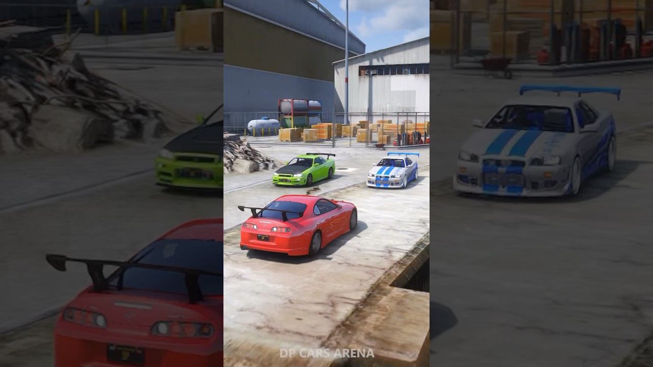 No Way, You Did It, Skyline! ☠️ #nissan #skyline #gtr #r34 #toyota #supra #mk4 #fivem #automobile