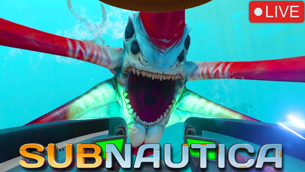 Playing Subnautica For The First Time (Live)