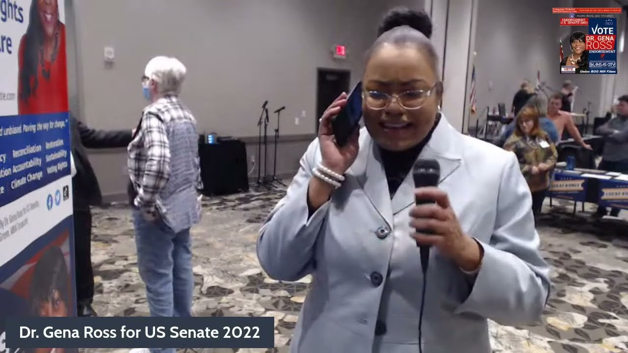 Ross for US Senate 2022 Campaign live stream from Greene County Democrat Convention