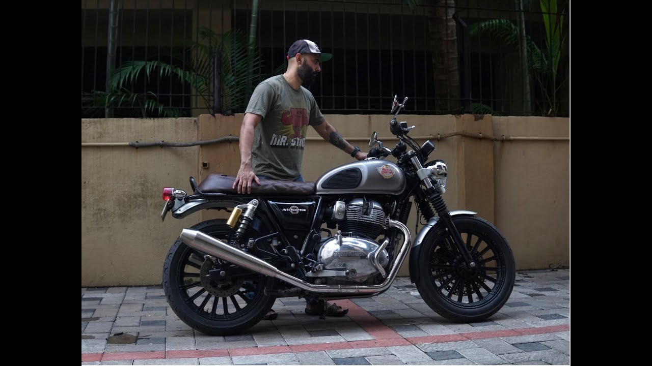 INTERCEPTOR 650 gets BLACK ALLOY WHEELS with STOCK TUBELESS TIRES !