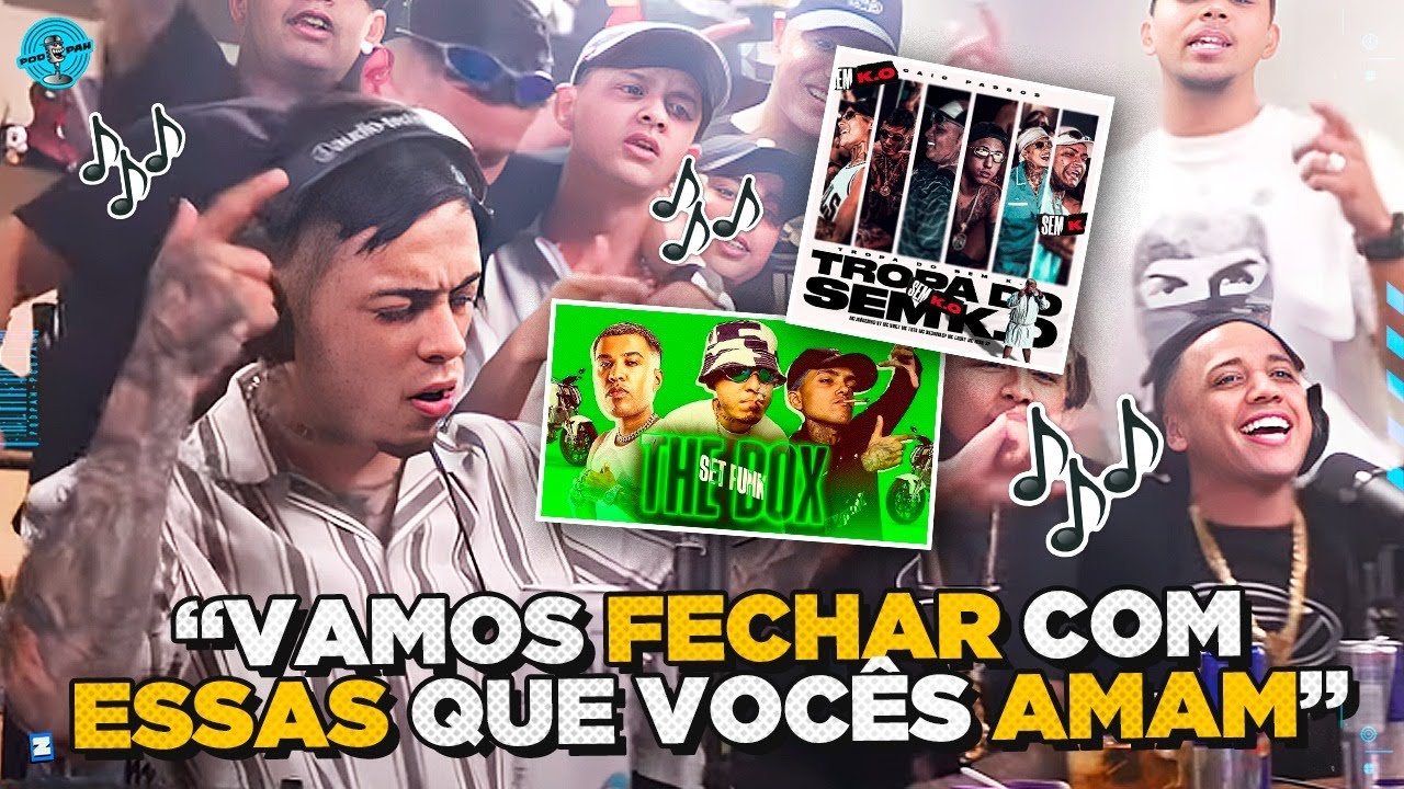 MC TUTO mandando THE BOX e SEM K.O ao vivo