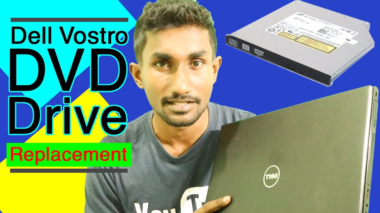 Dell Vostro 15 DVD Drive Replacement | Laptop DVD Rom Repair | Sanush Bro ThinkDifferent.