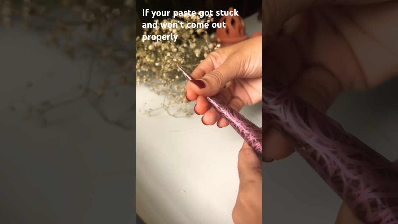 😱if your henna paste got stuck?Then try this 😱🔥#shorts