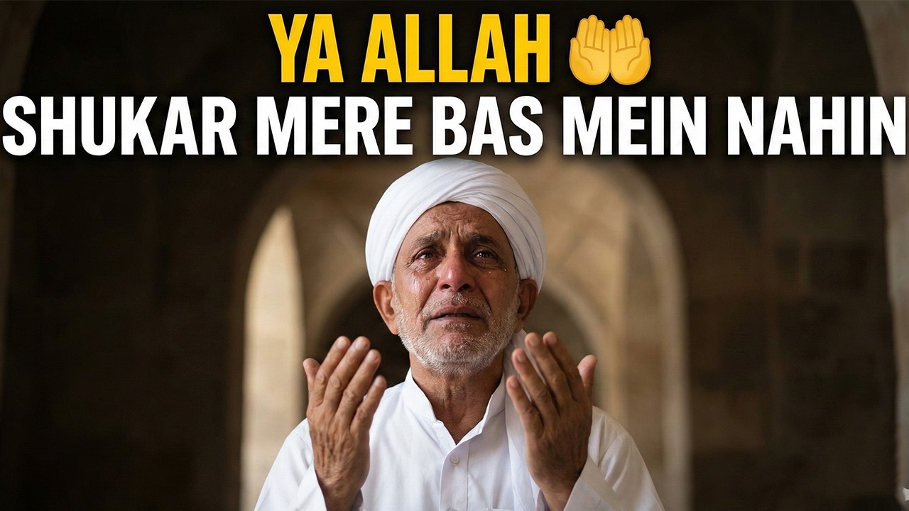 🌙 Ya Allah Teri Naimaton Ka Shukar  Heart Touching Soulful Sufi Qawwali  Shukar Kalam