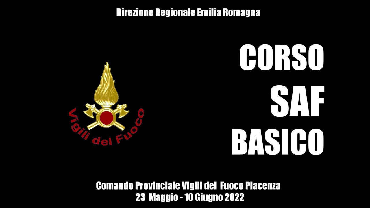CORSO SAF BASICO PIACENZA