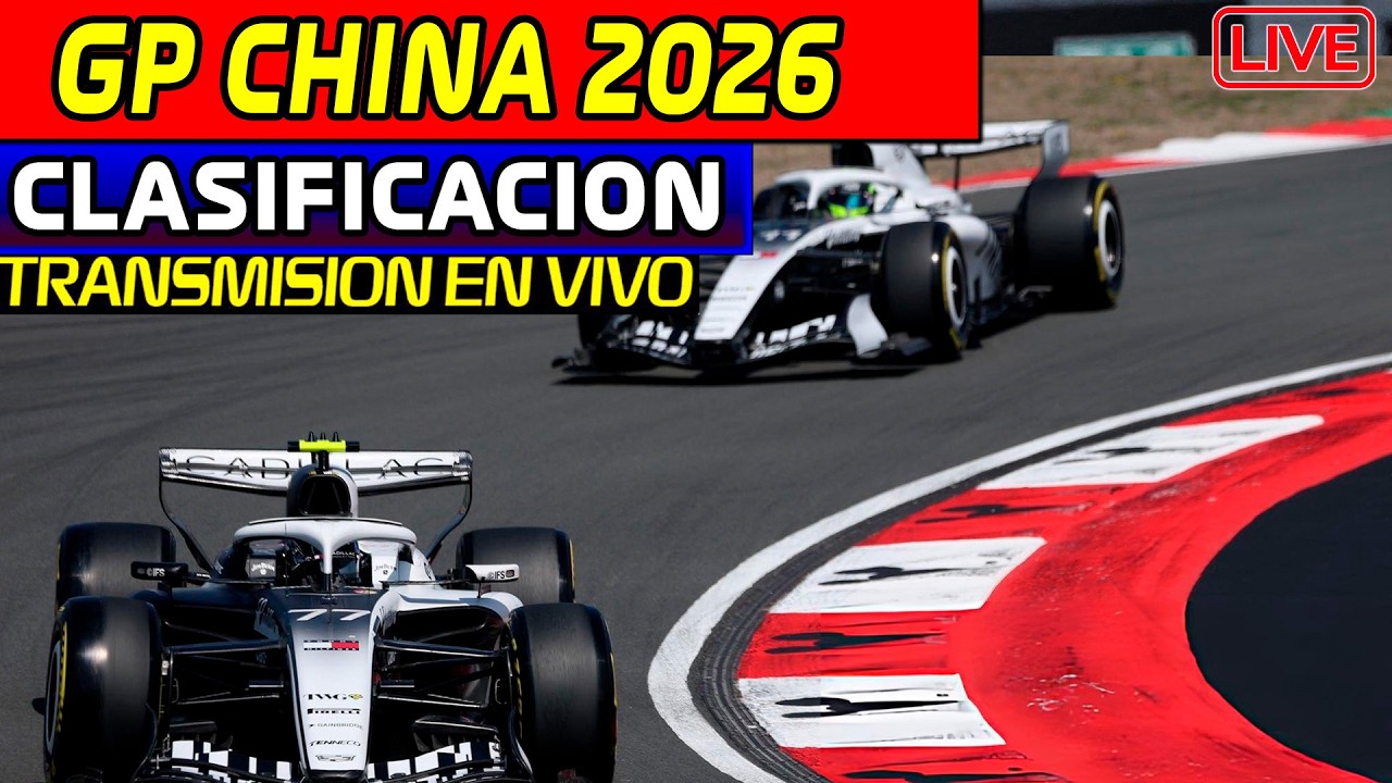 🔴GP CHINA 2026 (QUALY)!! REACCIONANDO en VIVO! CHECO y BOTTAS CADILLAC F1 2026 CARRERA